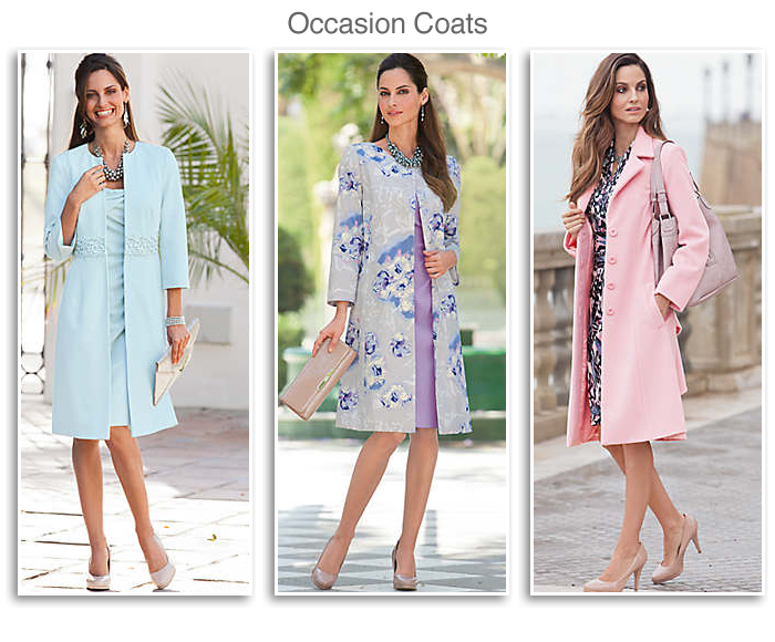 Summer Winter Occasion Dress Coats Lace A-Line Frock Coats