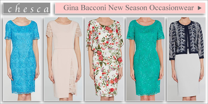 Gina Bacconi Occasion Dresses & Eveningwear Gina Bacconi Wedding Outfits and Evening Dresses