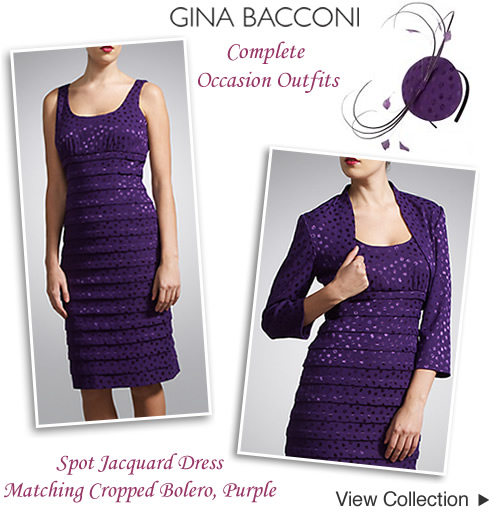 gina bacconi mother of the bride outfits