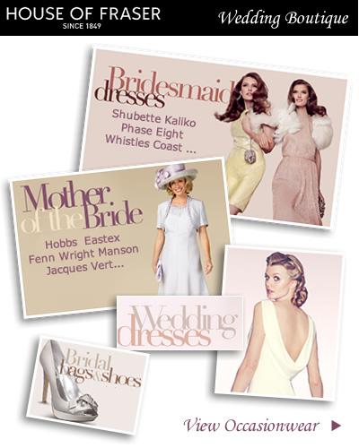 house of fraser mother of the bride