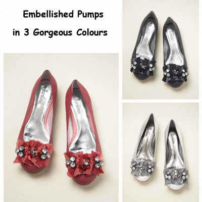 Wearing Flat Shoes on Buy Dressy Flats Bejewelled Pumps Occassionwear   Occasion Outfits