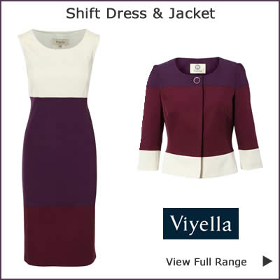 shift dress with matching jacket