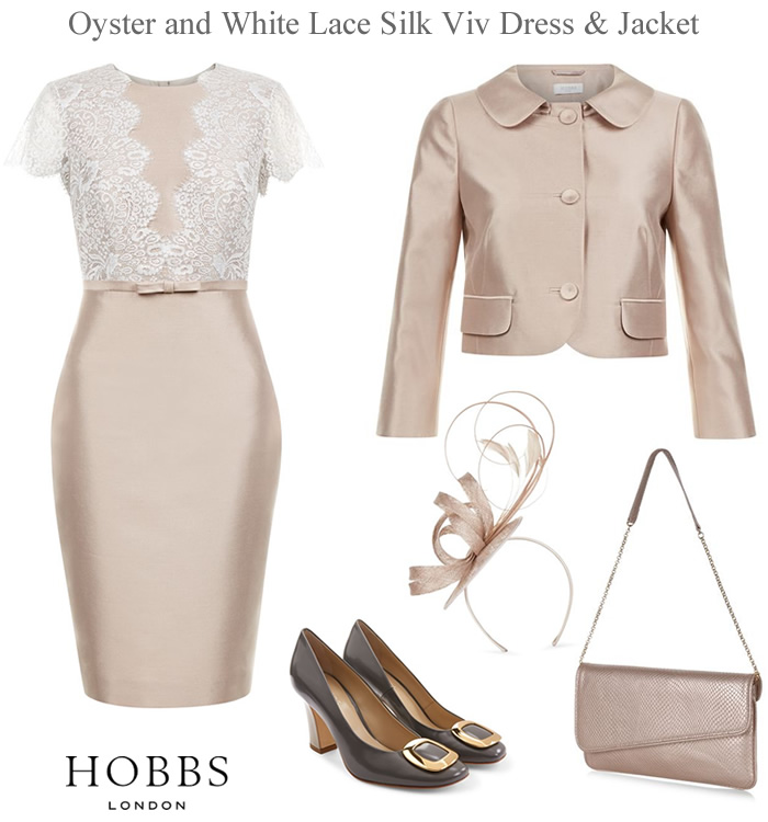 Hobbs dress and matching jacket