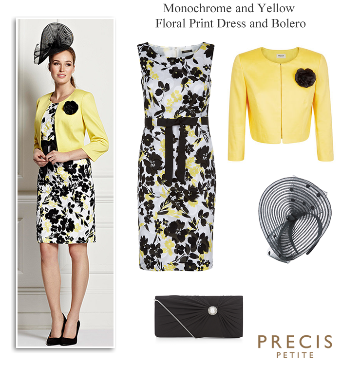 Petite Occasion Dress and Jacket Mother of the Bride Outfit