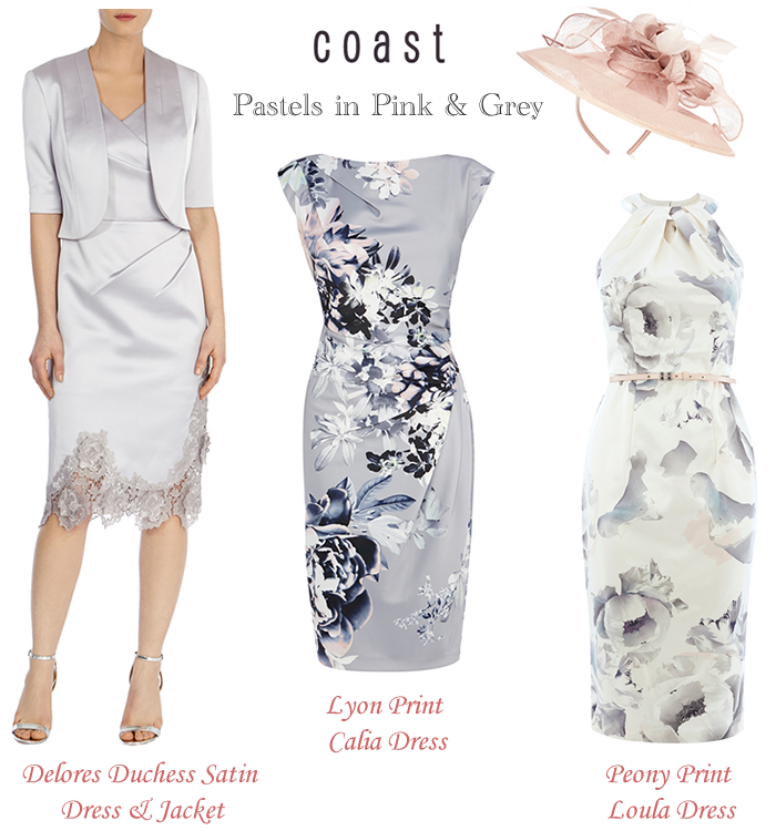 coast pink grey mother of the bride outfit