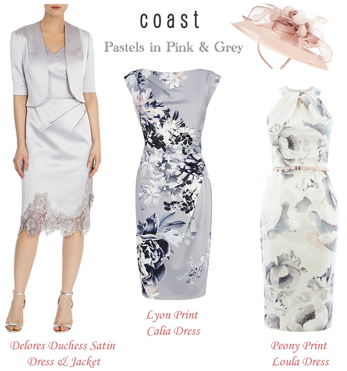 Coast Pink Grey Mother of the Bride Outfit