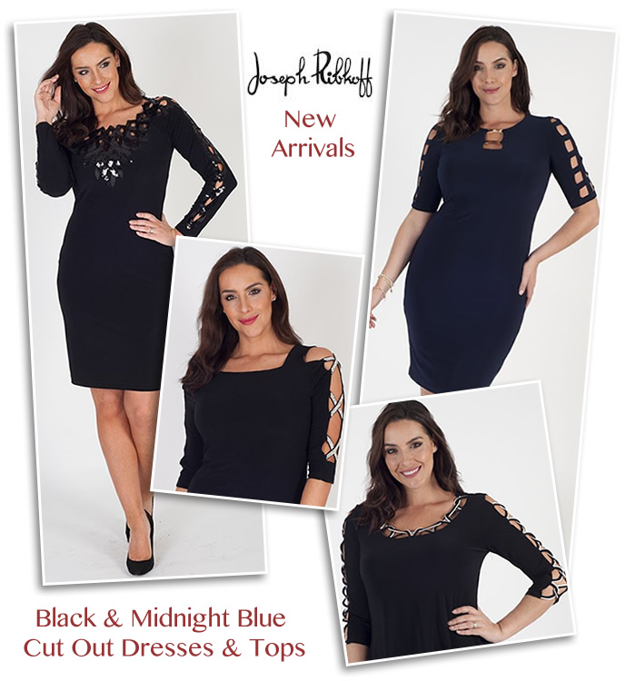 Joseph Ribkoff occasionwear cut out dresses & tops