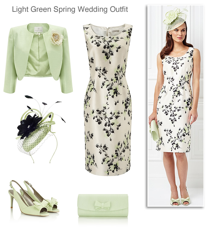 Jacques Vert light green Mother of the Bride outfit