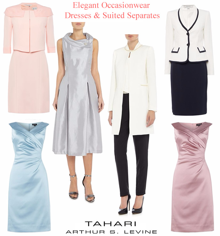 Tahari Occasion Dresses Coats Skirt and Trouser Suits