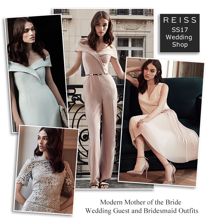 Reiss SS17 Modern MOTB Wedding Outfits and Summer Occasion Dresses