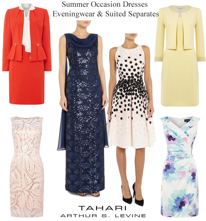 Tahari Mother of the Bride Outfits Evening Gowns and Suits
