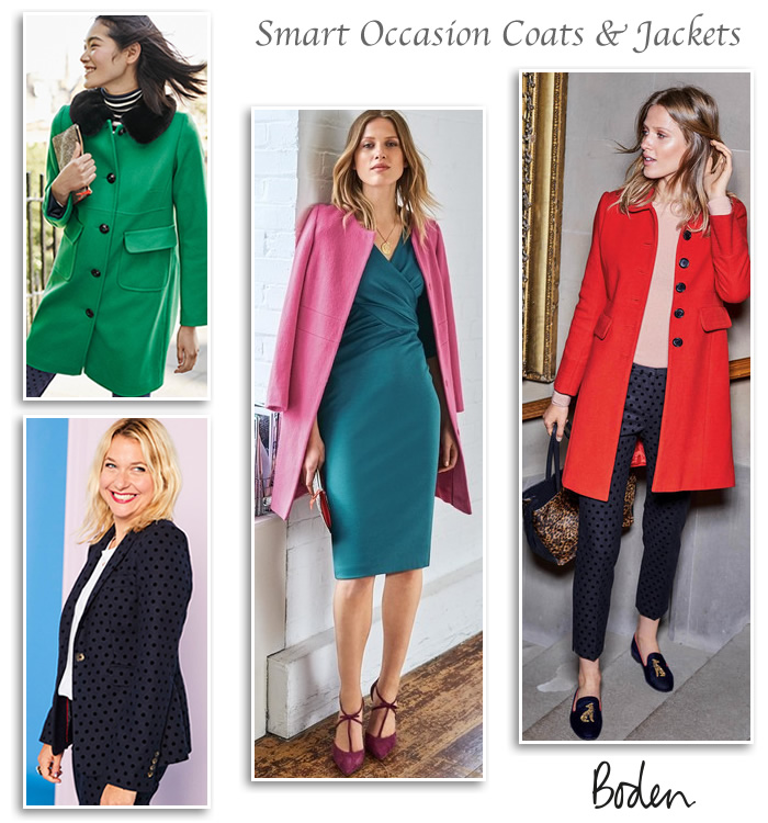 Boden occasion coats and jackets for weddings Mother of the Bride occasionwear