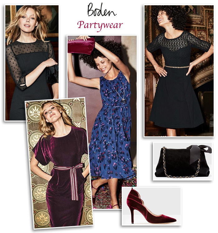 Boden occasionwear velvet silk lace party dresses