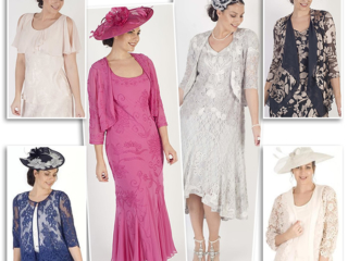 Chesca SS18 plus size occasionwear MOTB outfits Chesca Mother of the Bride plus size occasion outfits wedding dresses with matching bolero