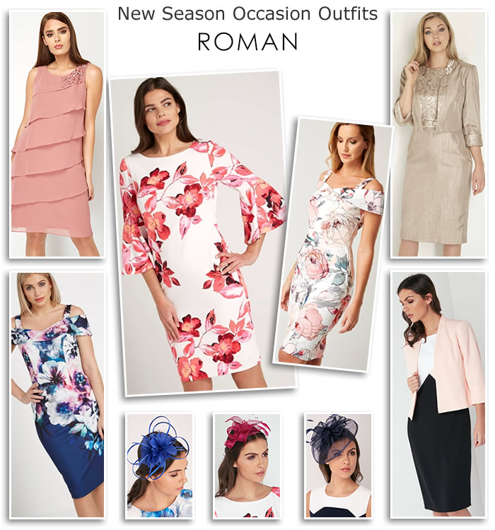 Roman occasion dresses under £50 modern Mother of the Bride wedding outfits under £100
