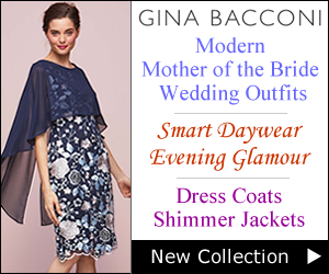 Gina Bacconi Plus Size Wedding Outfits Mother of the Bride Dresses