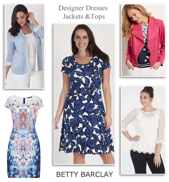 Betty Barclay Occasionwear lace tops jersey designer dresses smart jackets and coats