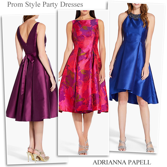 Adrianna Papell occasionwear prom dresses and evening gowns