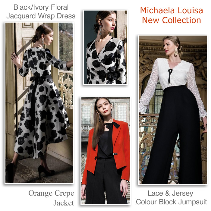 Michaela Louisa occasionwear dresses jackets and evening jumpsuits