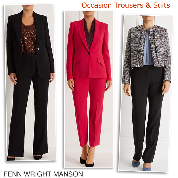 Fenn Wright Manson Mother of the Bride Occasion Trouser Suits and Evening Trousers