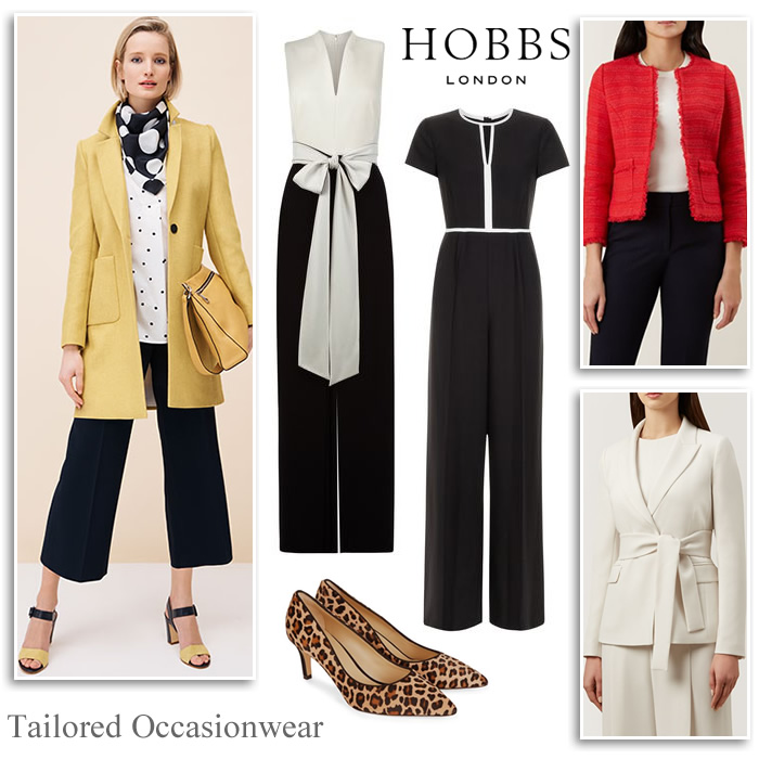 Hobbs Tailored Suits Occasionwear Coats Jackets Jumpsuits & Dressy Trousers MOTB SS19