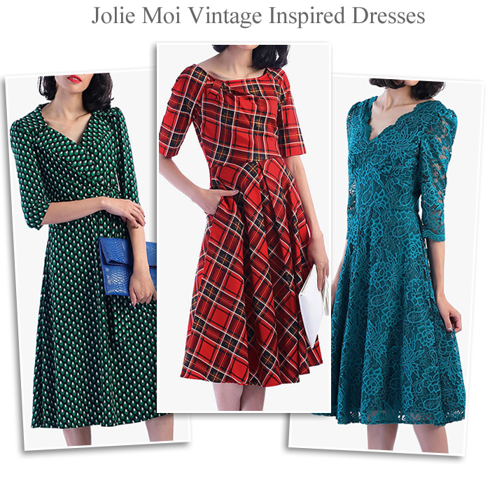 Jolie Moi wedding guest occasionwear vintage dresses