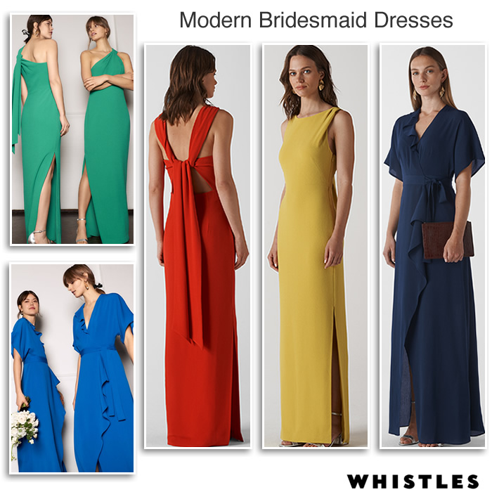 Bridesmaid Dresses Modern Wedding Outfits