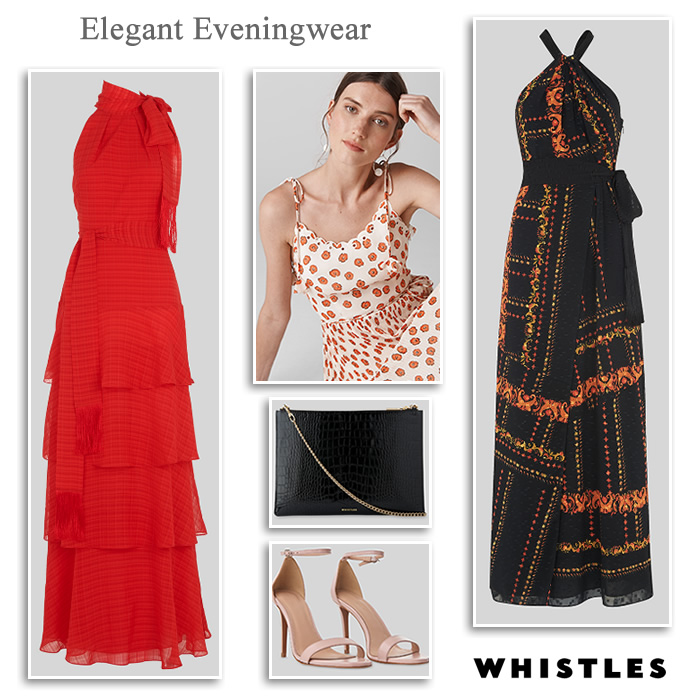 Whistles occasionwear midi and maxi occasion dresses and eveningwear