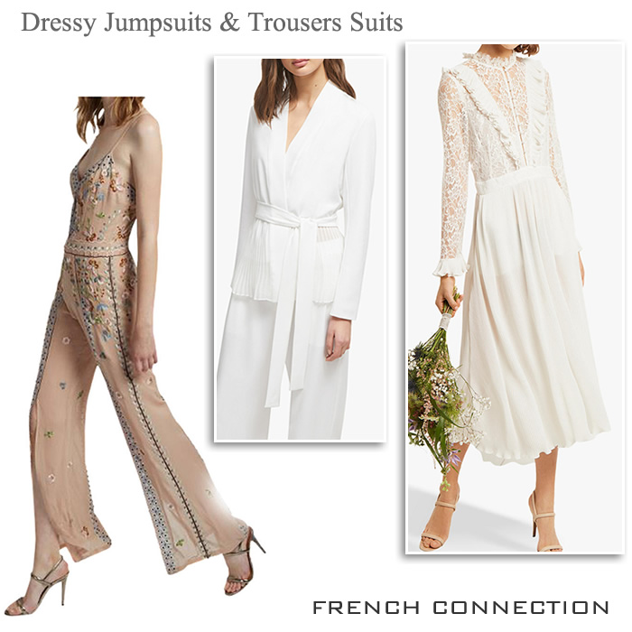 French Connection Bridal Jumpsuits Wedding Trouser Suits Suits