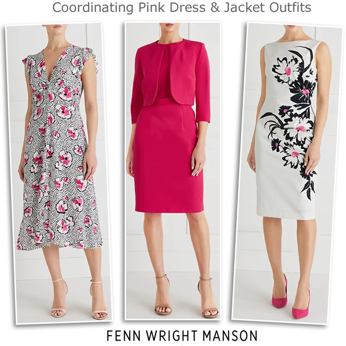 Fenn Wright Manson Multi Pink Dress and Jacket Outfits