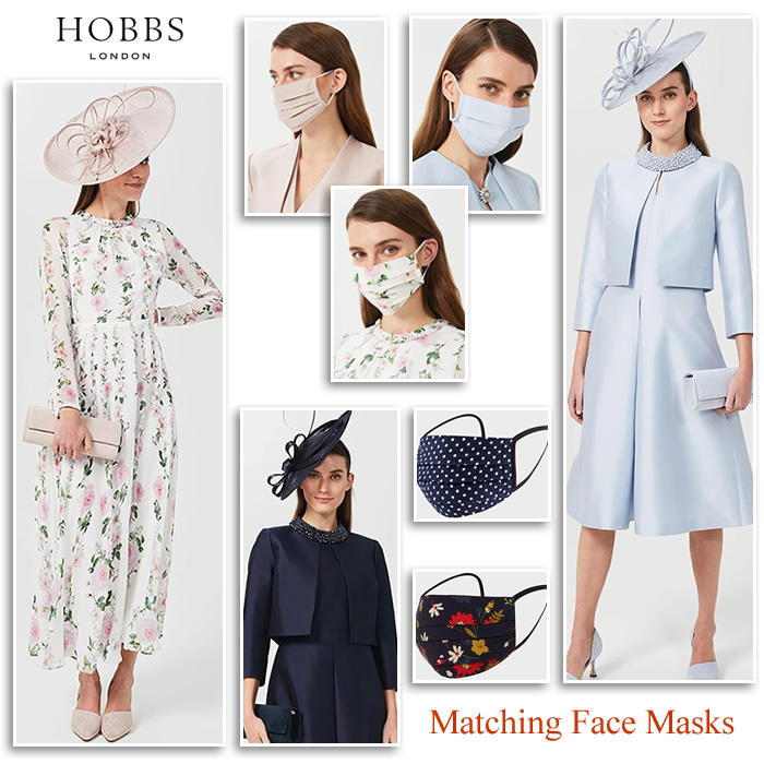 Hobbs Occasionwear Dresses with Face Masks to Match