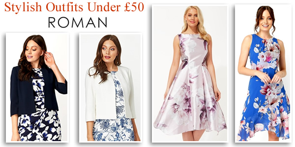 Roman Mother of the Bride outfits and occasion dresses under £50
