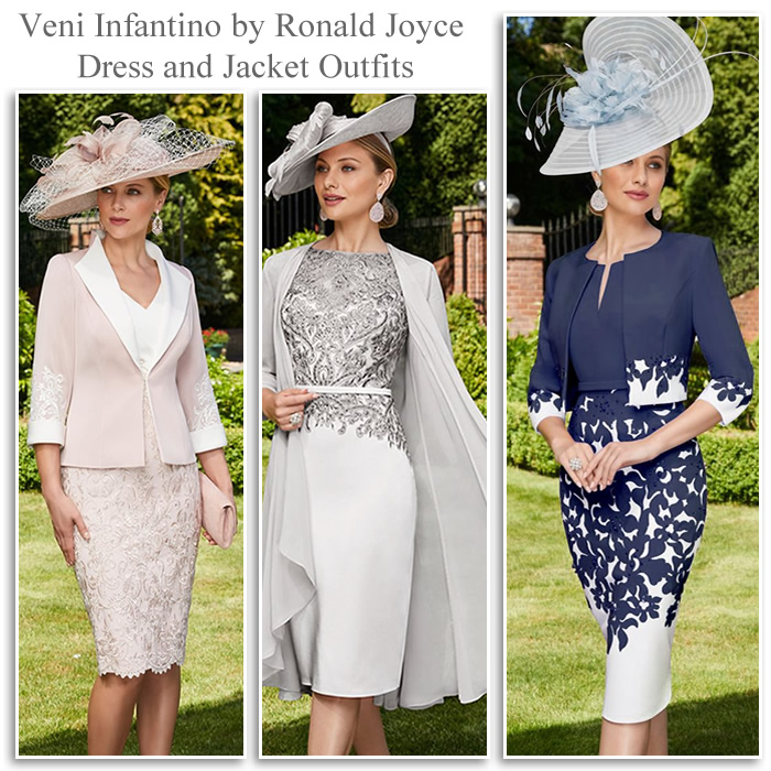 Veni Infantino by Ronald Joyce Dress and Jacket Wedding Outfits