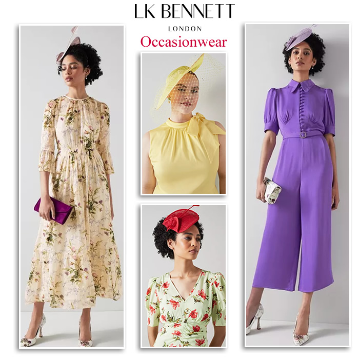 L.K. Bennett Summer Wedding and Race Day Outfits