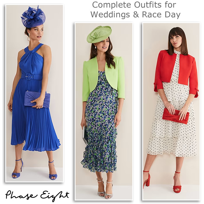 Phase Eight Spring Summer Wedding and Race Day Outfits