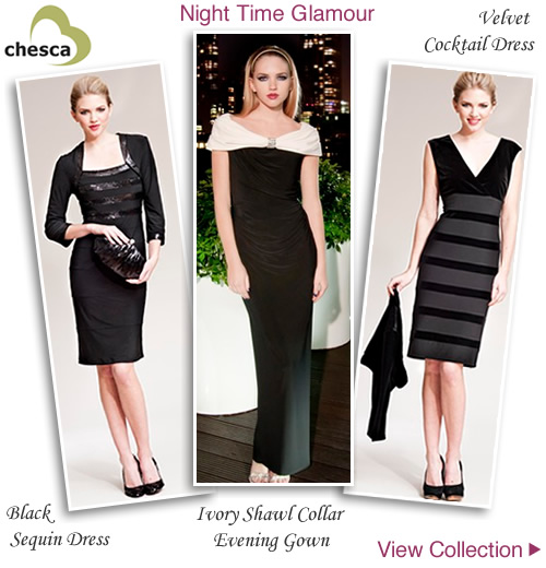 chesca plus size black evening dresses Chesca black evening dresses