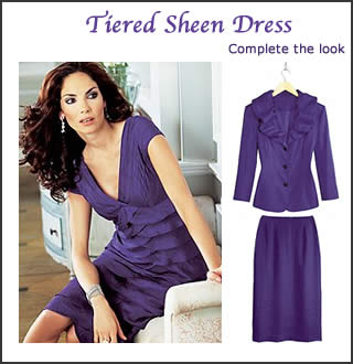 Purple Mother of the Bride Outfit Party Wear Dresses Jackets