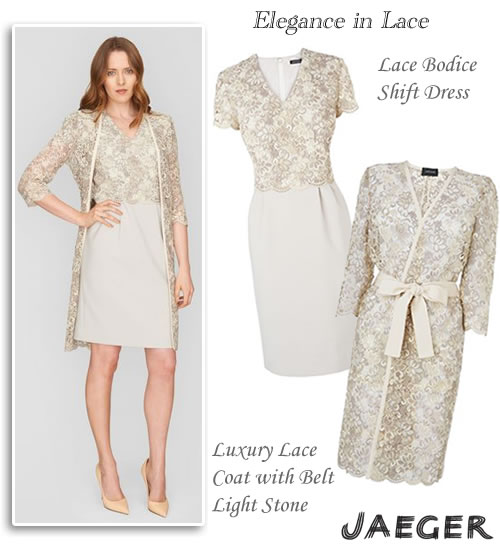Shift dress with matching coat hotsell